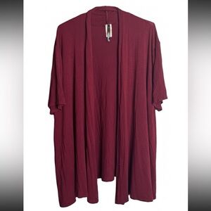 Moa U.S.A. Women’s Burgundy 2XL Cardigan